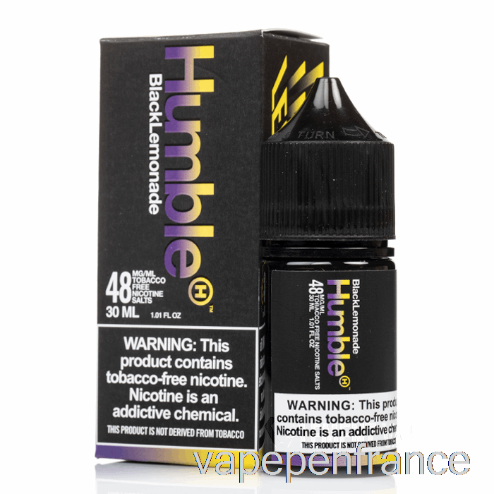 Limonade Aux Mûres - Humbles Sels - 30 Ml 48 Mg Stylo Vape